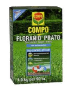 COMPO - CONCIME FLORANID PRATO + ANTIMUSCHIO 1,5 KG