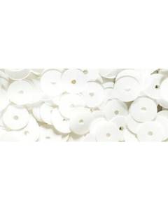 RAYHER - 6gr PAILLETTE LISCE 6MM - COLORE BIANCO 