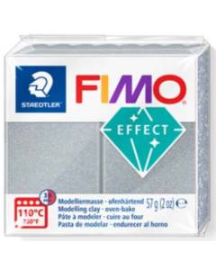  STAEDTLER - FIMO EFFECT - PASTA MODELLABILE SINTETICA 56gr - COLORE ARGENTO 81