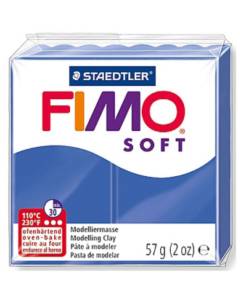 STAEDTLER - FIMO EFFECT SOFT - PASTA MODELLABILE SINTETICA 57gr - COLORE BLU BRILLANTE 33