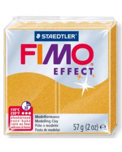 STAEDTLER - FIMO EFFECT SOFT - PASTA MODELLABILE SINTETICA 57gr - COLORE ORO METALLIZZATO 11