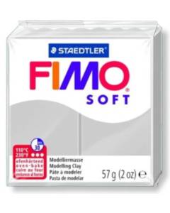 STAEDTLER - FIMO SOFT - PASTA MODELLABILE SINTETICA 57gr - COLORE GRIGIO DELFINO 80