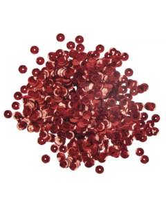 RAYHER - 6gr PAILLETTES CONCAVE Ø6MM - COLORE ROSSO