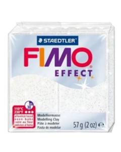 STAEDTLER - FIMO EFFECT - PASTA MODELLABILE SINTETICA 57GR GLITTER BIANCO 052