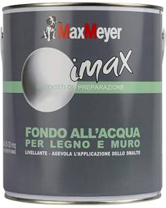 MAX MEYER - 500ml - FONDO ALL' ACQUA PER LEGNO E MURO "IMAX" - COLORE BIANCO