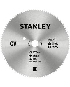 STANLEY - LAMA CROMATA 190X16MM 100 DENTI