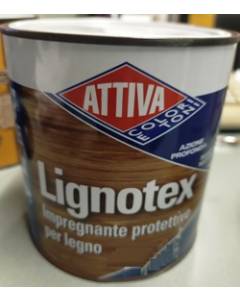 ATTIVA LIGNOTEX - IMPREGNANTE PROTETTIVO PER LEGNO 750 ML TEAK