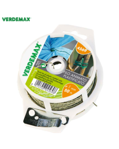 VERDEMAX - FILO ANIMATO ACCIAIO D.1mm X  50 M