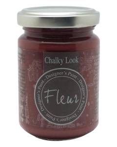 CHALKY LOOK FLEUR - DESIGNER'S PAINT COLORE OPACO ENGLISH MAROON 130ML