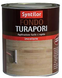 SYNTILOR - FONDO TURAPORI SPECIALE PARQUET INCOLORE 0,5 LT