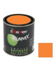 MAX MEYER - IMAX SMALTO ACQUA SATINATO 500ML  ARANCIO