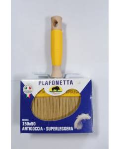 CINGHIALE- PLAFONETTA SETOLA BIONDA CM 150x50 MANICO LEGNO/GOMMA