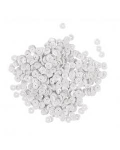 RAYHER - PAILLETTE CONCAVE BIANCO 6MM - 6GR