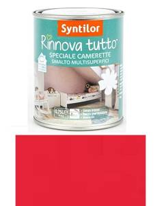 SYNTILOR - RINNOVA TUTTO SMALTO SPECIALE CAMERETTE 0,250 LT GLAMOUR