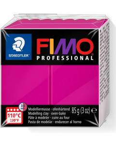 FIMO PROFESSIONAL - PASTA MODELLABILE SINTETICA 85GR  MAGENTA 210