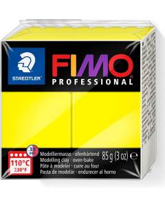 FIMO PROFESSIONAL - PASTA MODELLABILE SINTETICA 85GR  GIALLO LIMONE 1