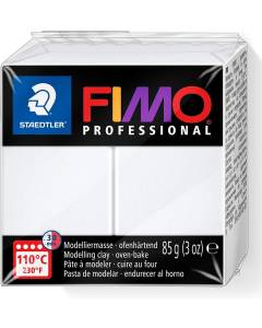 FIMO PROFESSIONAL - PASTA MODELLABILE SINTETICA 85GR  BIANCO 0