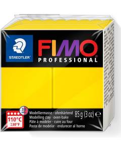 FIMO PROFESSIONAL - PASTA MODELLABILE SINTETICA 85GR  GIALLO 100