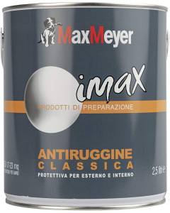 MAX MEYER - ANTIRUGGINE CLASSICO ROSSO OSSIDO 0,500 L