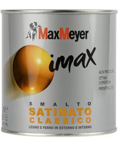 MAX MEYER - IMAX SMALTO A SOLVENTE SATINATO CLASSICO BIANCO GHIACCIO LT 0,500