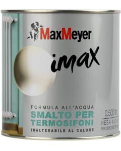 MAX MEYER - IMAX SMALTO ALL'ACQUA PER TERMOSIFONI 0,500LT BIANCO PANNA