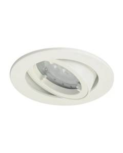 Light Topps - Set di LED Spot da incasso 4,4 W orientabile, 230lm 3000 K Bianco caldo 91 mm Bianco