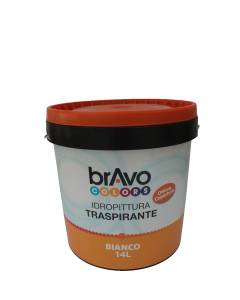 BRAVO COLORS - IDROPITTURA TRASPIRANTE 14L BIANCO