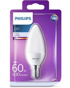 PHILIPS - LAMPADINA LED  CANDELA 60W E14 4000K NON DIMMERABILE