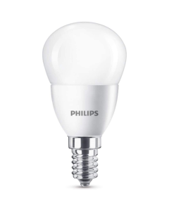PHILIPS - LAMPADINA LED A SFERA SMERIGLIATA 40W E14 4000K ND