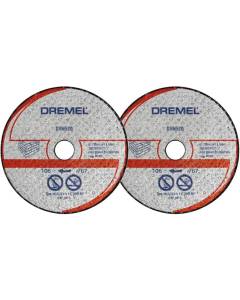 DREMEL - 2 DISCHI DA TAGLIO PER MURATURA DIAM. 77MM