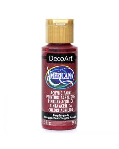 Artdeco DecoArt, Vernice acrilica Americana, 56,7 g, Colore: Mora Deep Burgundy