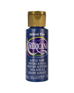 Artdeco Vernice acrilica Decoart Americana, Multiuso, Colore Blu Vittoriano Admiral Blue