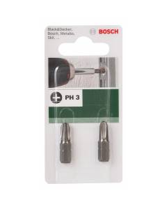 Bosch SET DI 2 PUNTE CACCIAVITI PH3 25mm 2609255915