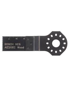 Bosch 2609256948 DIY PMF - Lama per tagli dal pieno AIZ 20 EC HCS, legno, 20 x 30 mm
