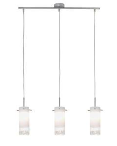 Briloner Leuchten 4289-038 A +, Lampadario LED, Sospensione, 15 W, cromata, 120 x 70 x 120 cm [Classe di efficienza energetica A+]