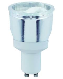 Energy-saving bulb, reflector 6 W GU10, daylight white
