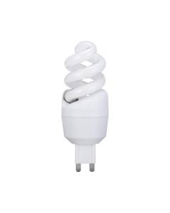 Energy-saving lamp, spiral 7 W G9 warm white [Classe di efficienza energetica D]