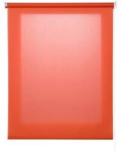 Estores Collection Tenda a Rullo Translucent Arancione 60 x 180 cm
