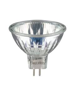 High-voltage halogen reflector lamp, cold light 20 W GU5.3, silver