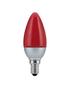 LED candle 0.6 W E14, red [Classe di efficienza energetica A]