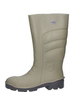 Nora modello Mega Max Professionale, Stivali di gomma con extraweiter Comfort della punta in acciaio, EN ISO 20345 S5