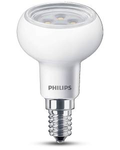 Philips LED4R50DMB1 Riflettore LED a Lampadina, 40W, E14, WW, 240V, R50, 36D, DIM/4 [Classe di efficienza energetica A]