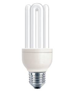 Philips Lighting Genie Lampadina a Risparmio Energetico a Tubi Scoperti Attacco E27 18W Equivalente a 80W, 80 W, Bianco, 80 W [Classe di efficienza energetica A]