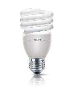 Philips Lighting Tornado Lampadina a Risparmio Energetico a Spirale Attacco E27 20W Equivalente a 95W Bianco Freddo, 20 W, Vetro [Classe di efficienza energetica A]