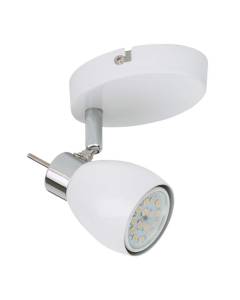 Prisma 2895-016 Faretto da soffitto a 1 luce, luci a LED, 1 x 5 W, colore luce: bianco caldo [Classe di efficienza energetica A++]