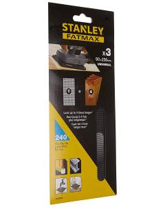 Stanley STA39062-XJ Carta abrasiva 3pezzo(i) accessorio per levigatrici