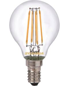 Sylvania - LAMPDINA LED Toledo Retro sfera V4 CL 470LM 827 E14 BIANCA
