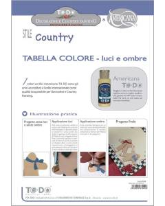 TO-DO - TABELLA COLORE-LUCI E OMBRE COUNTRY PAINTING