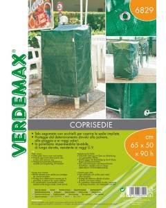 VERDEMAX 6829 Cover per Sedie 65 x 50 x 90 cm