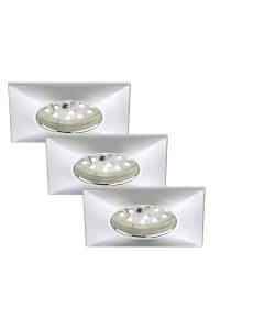 Briloner Leuchten Luci da Incasso Integrata, 5 W, Cromo, 5 unit